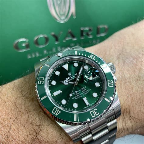 rolex sub verde